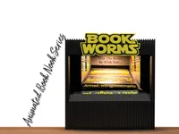 Bookworms animated booknook