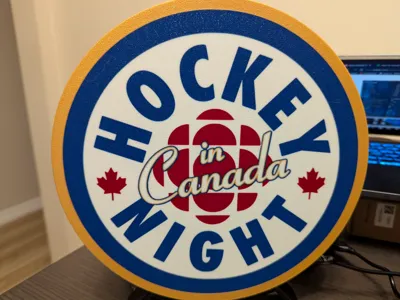 Hockey Night In Canada Logo Lightbox