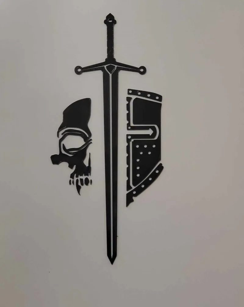 Skeleton sword knight