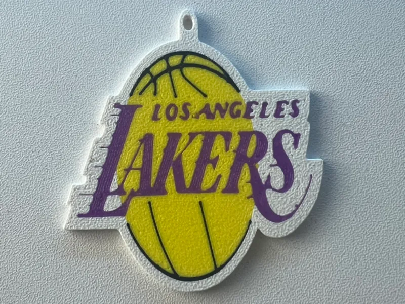 Los Angeles Lakers keychain