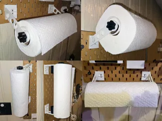 Parametric Paper Towel Holder for Skadis