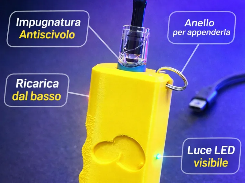 Cover Ergonomica per Kiwi Spark – Impugnatura 