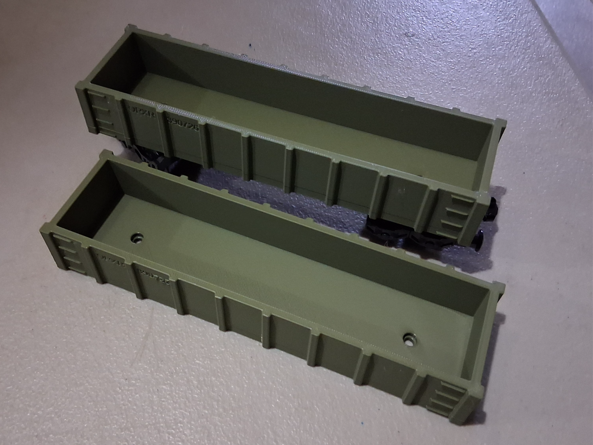 ~1:48 Scale Gondola Train Car, O Gauge or L Gauge 