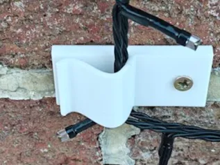 String Light wall clips