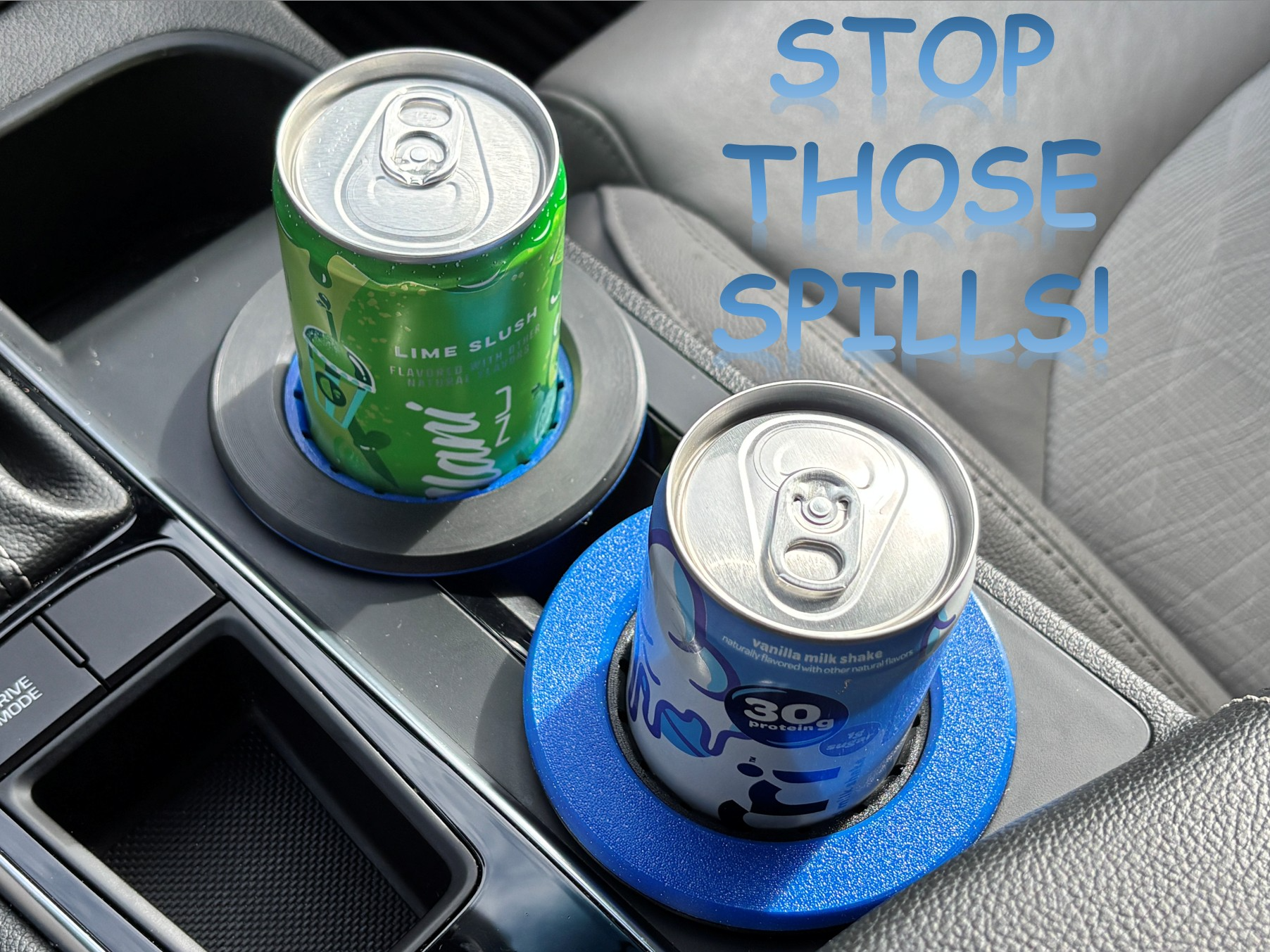 Skinny Can Energy/Protein Drink Cup Holder Adapter