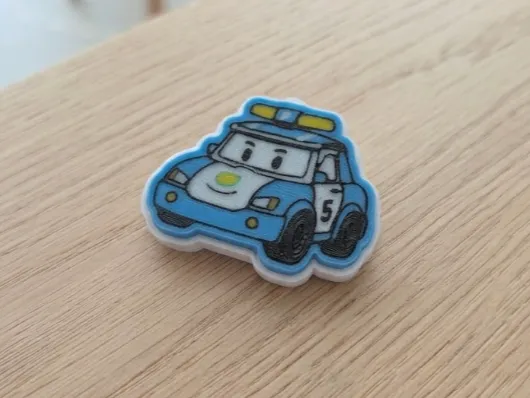 Robocar Poli - Police Car Clicker Fidget Toy