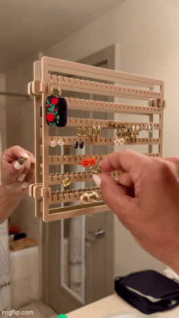 Easy Slot Earrings Holder 