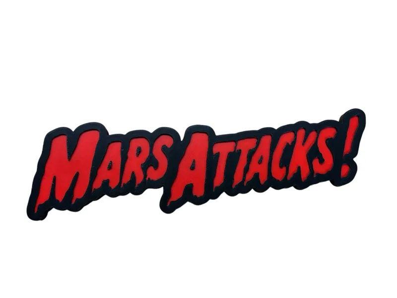 Mars Attacks Logo Sign