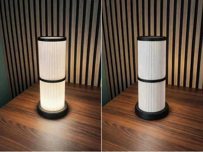 Stilren Bordslampa i Skandinavisk Design
