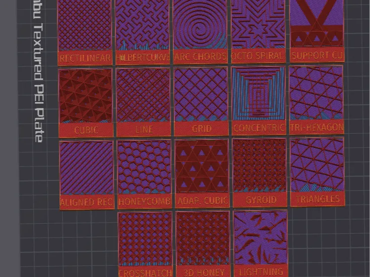 Infill Example Tiles