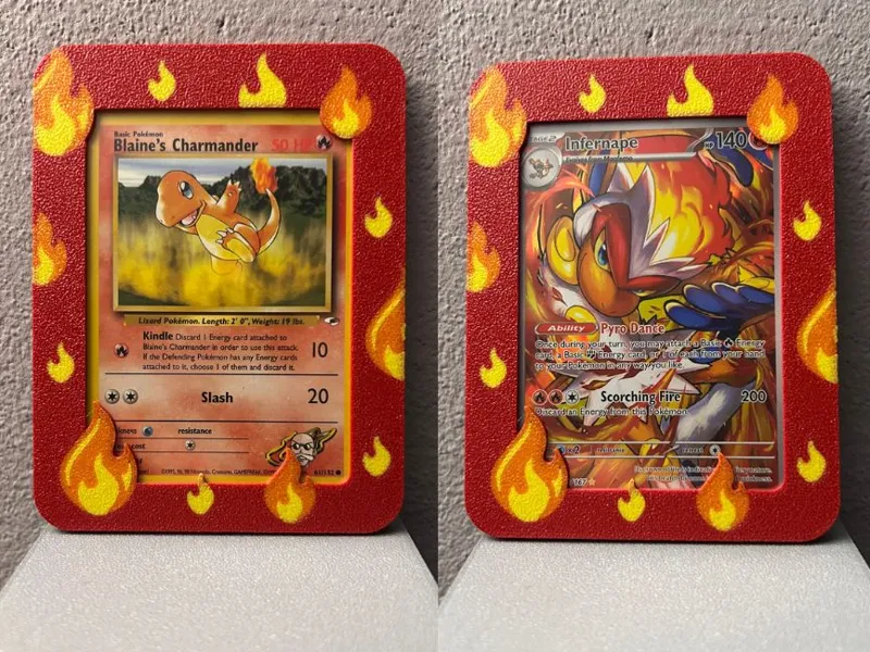 Fire TCG Toploader Cover - Pokemon