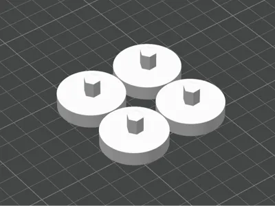 Spike Mecanum Adapter