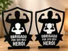Hero Plaque Set