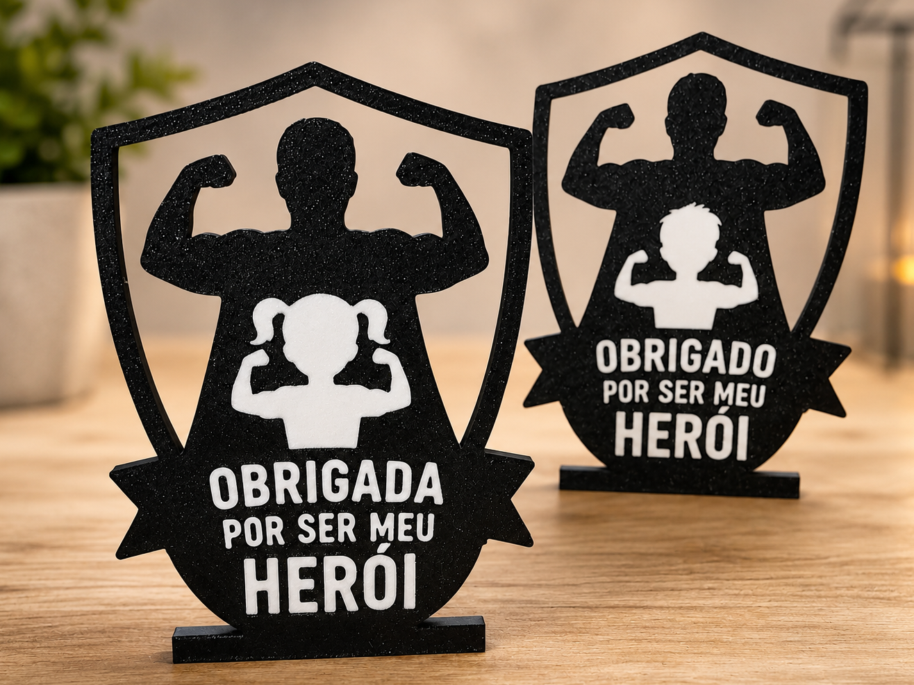 Dad Gift  - Obrigado por Ser Meu Herói