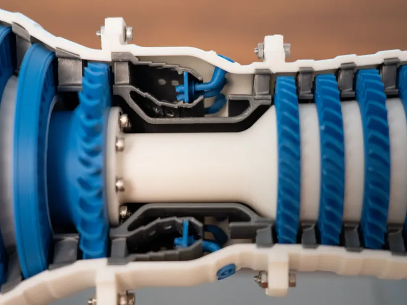 Long Fuel Injectors for Jet Engine