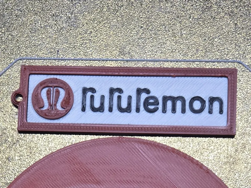 Rururemon Keychain no AMS