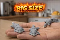 BIG SIZE(200%) SINGLE COLOR 0.2mm layer, 2 walls, 6% infill