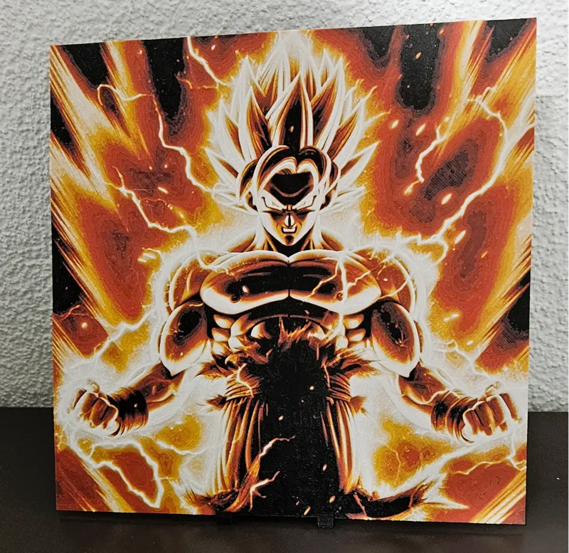 Dragon Ball _ Goku _ HueForge
