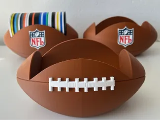 NFL Football Coaster Stand 