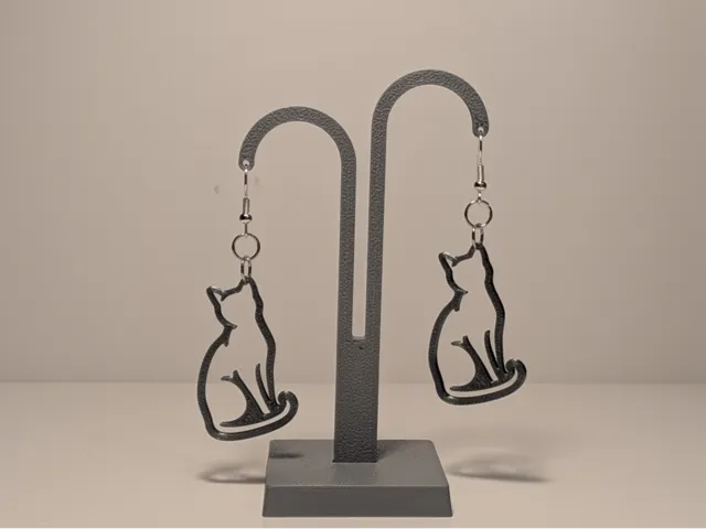 Purr-fectly Cat Earrings