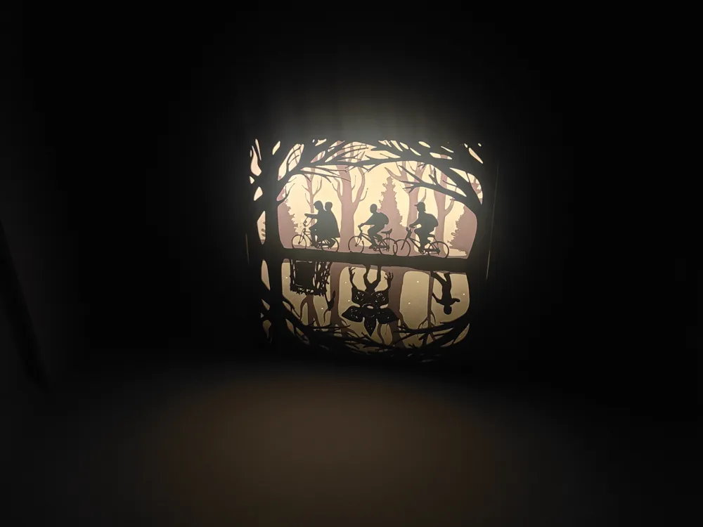 Spezielles Design, Stranger Things Light Box, dekorative Figur, Geschenk