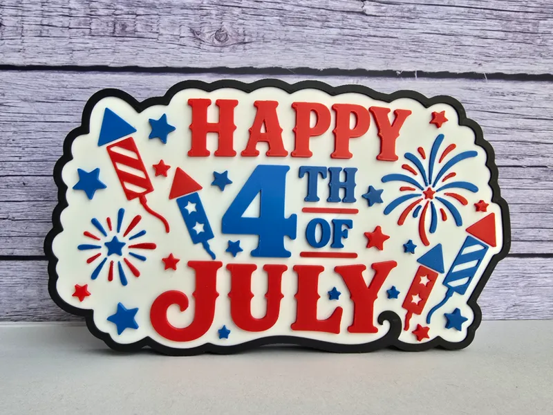 Happy 4th of July Sign