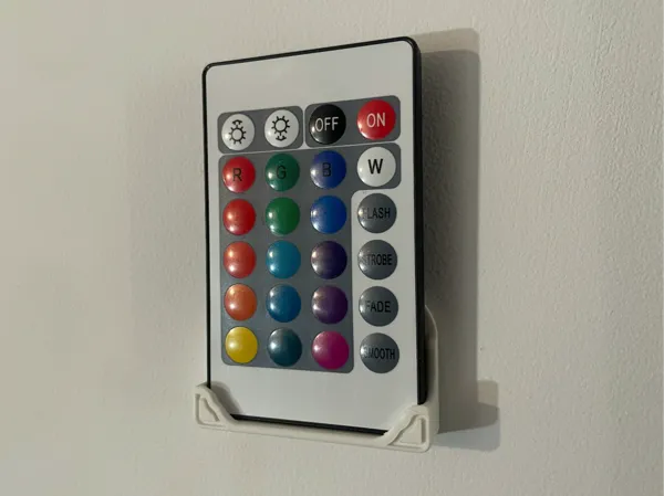 Support mural pour télécommande infrarouge LED