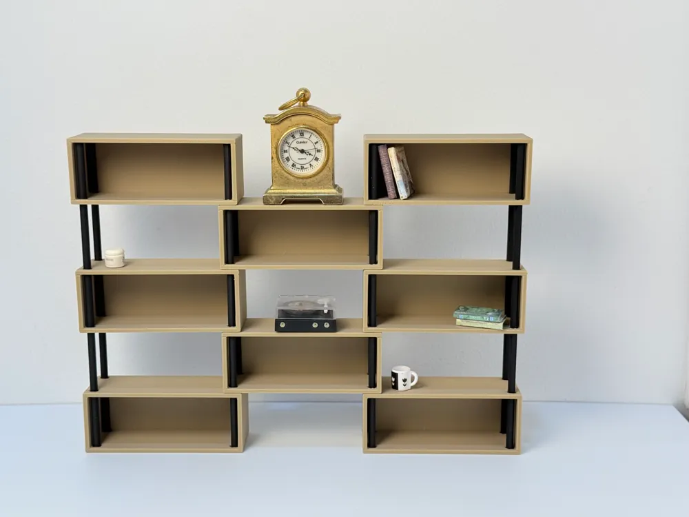 A Modular Shelf that fits all - Free 3D Print Model - MakerWorld