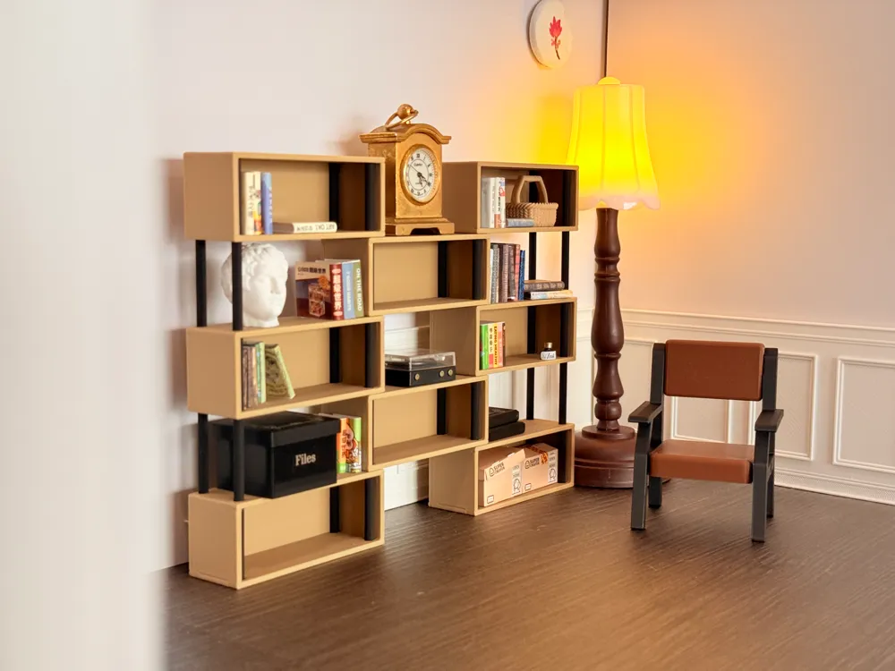 A Modular Shelf that fits all - Free 3D Print Model - MakerWorld