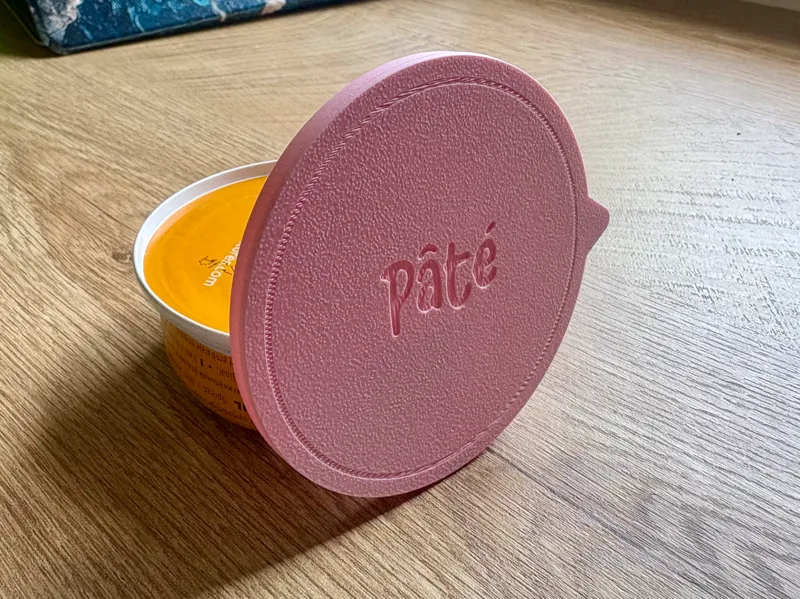 Pâté lid