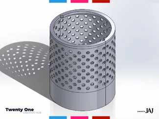 Caja de secado para absorbedor de humedad