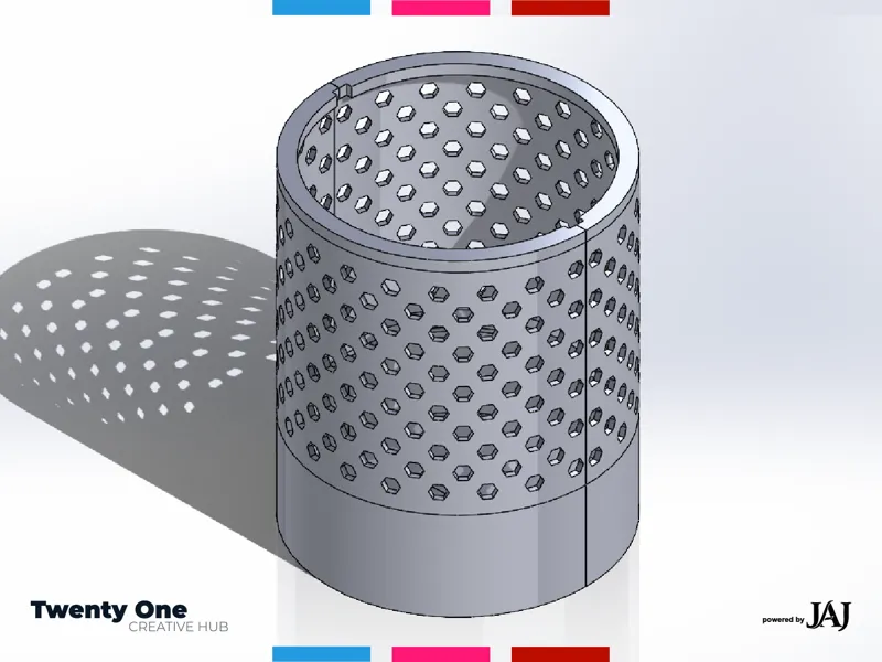 Caja de secado para absorbedor de humedad
