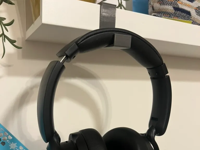 Headphone Hanger for IKEA Picture Ledges