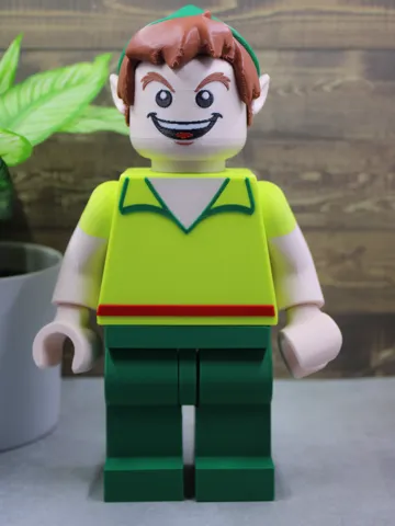Modelo para impresión 3D: 500% Brick – Peter Pan — vista de referencia 2
