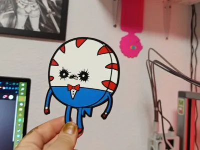 Peppermint Butler with dark magic