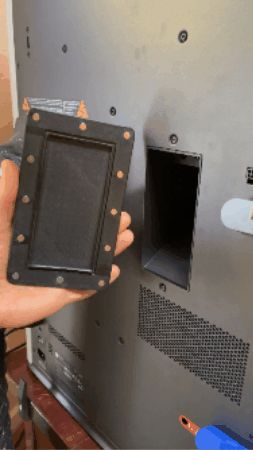 Purge / Poop Chute Cover for H2D, H2C, and H2S.