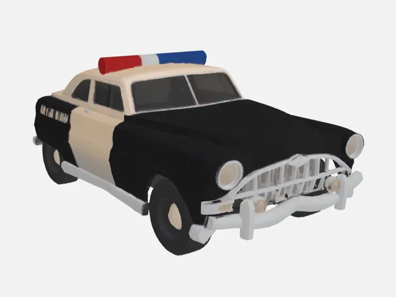 1960s police automobile 