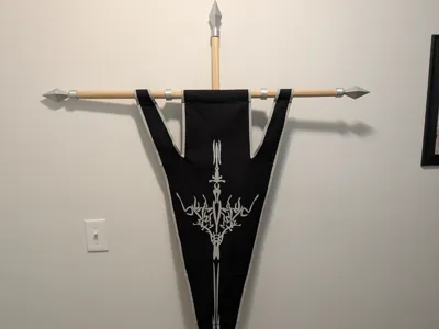Stormlight Archive Radiant Banner Pole DIY Kit