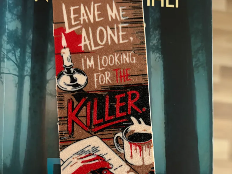Thriller Bookmark