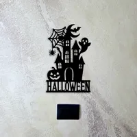 Silhouette maison hantée Halloween — photo 2