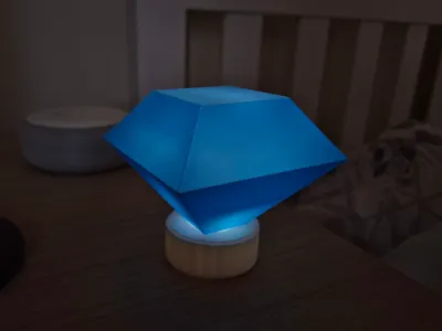 Gem Light – Two-Part LED Tealight Night-Lamp