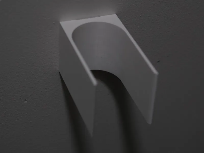 Wall mount organizing block 6cm x 6cm