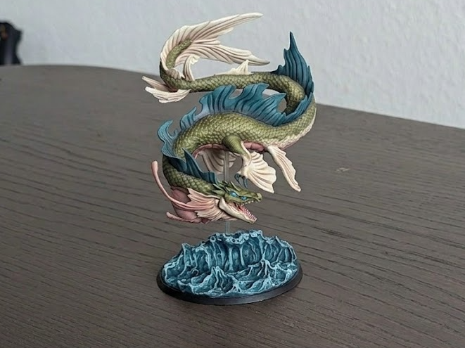 Water Dragon - DnD Miniature (75mm)