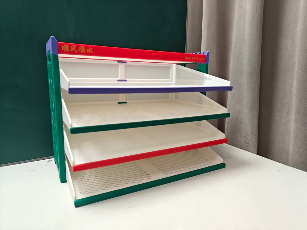 Print File Storage Box Large storage box desktop file organizer stationery sundries horizontal ...