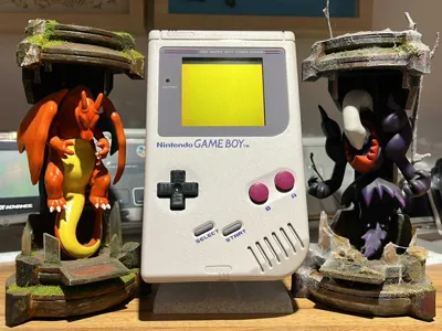 Display Stand for Game Boy DMG