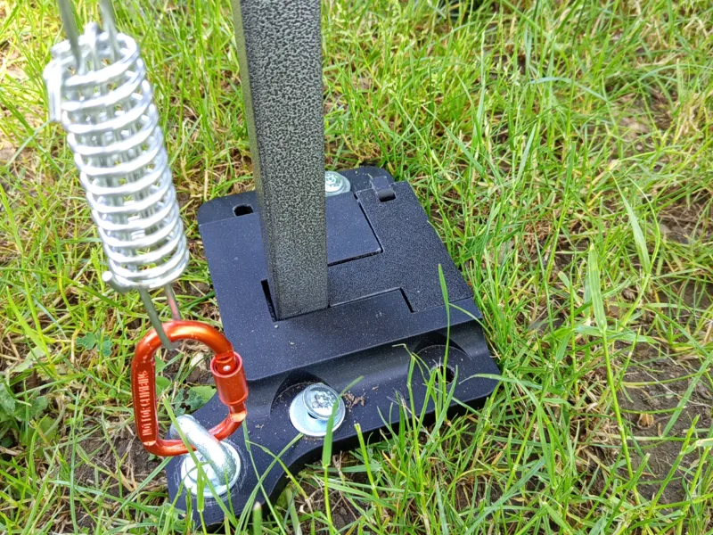 Bodenplatte, Ankerplatte für Rennzelt 24MX