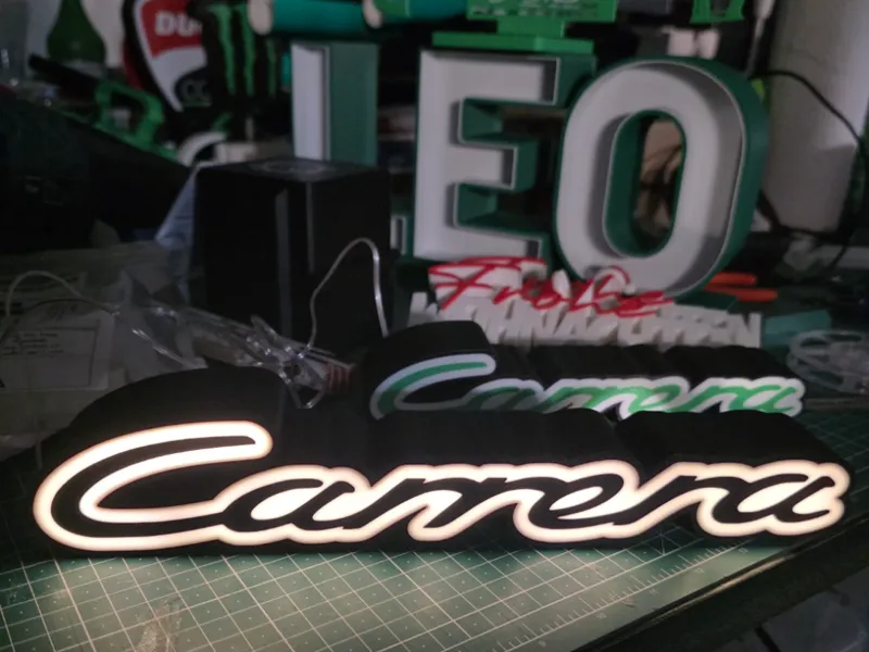Porsche Carrera Lichtbox
