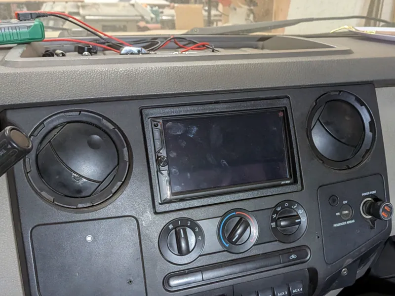 Ford 2008 blower grill fix AC dashboard