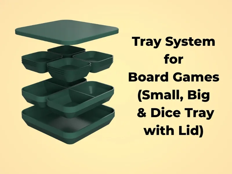 Modular Tray System for Board Games