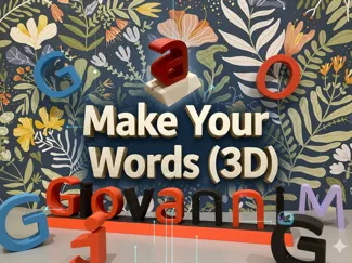 Make Your Word/Sign (3D) - Personalizzabili